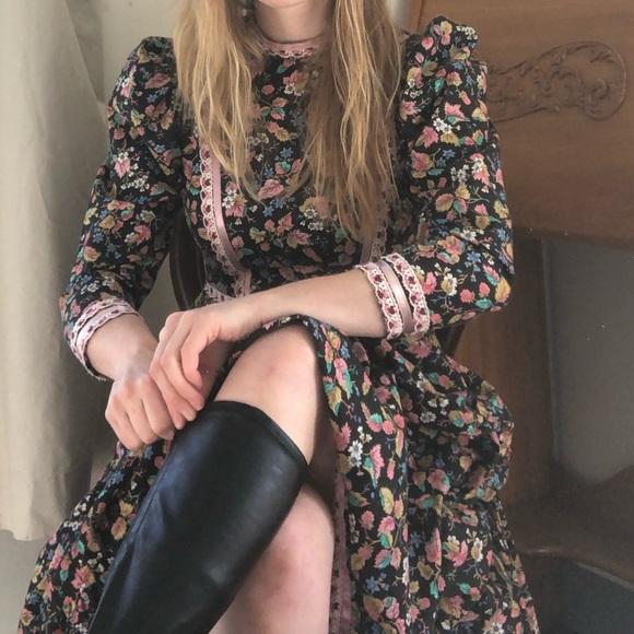 Gunne sax style vintage dress - Picture 2 of 5